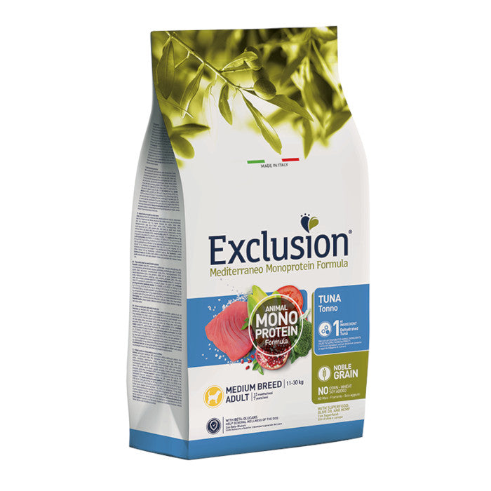 Exclusion Mediterraneo Adult Medium Tonno 3kg Exclusion Mediterraneo Adult Medium Tonno 3kg